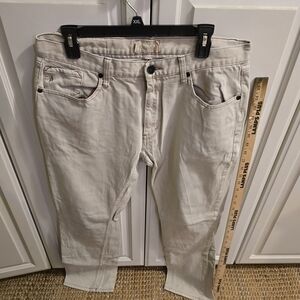 Altamont Men's Slim Straight Jeans - Cream